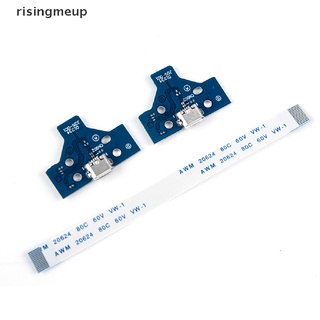 [risingmeup] Jcd JDS-001 JDS-011 JDS-030 JDS-040 JDS-055 บอร์ดพอร์ตชาร์จ USB สําหรับ PS4 ♨ขายดี