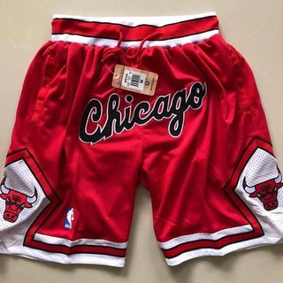 เสื้อกีฬาบาสเก็ตบอล กางเกงขาสั้น ลาย Bulls chicago nba คุณภาพสูง