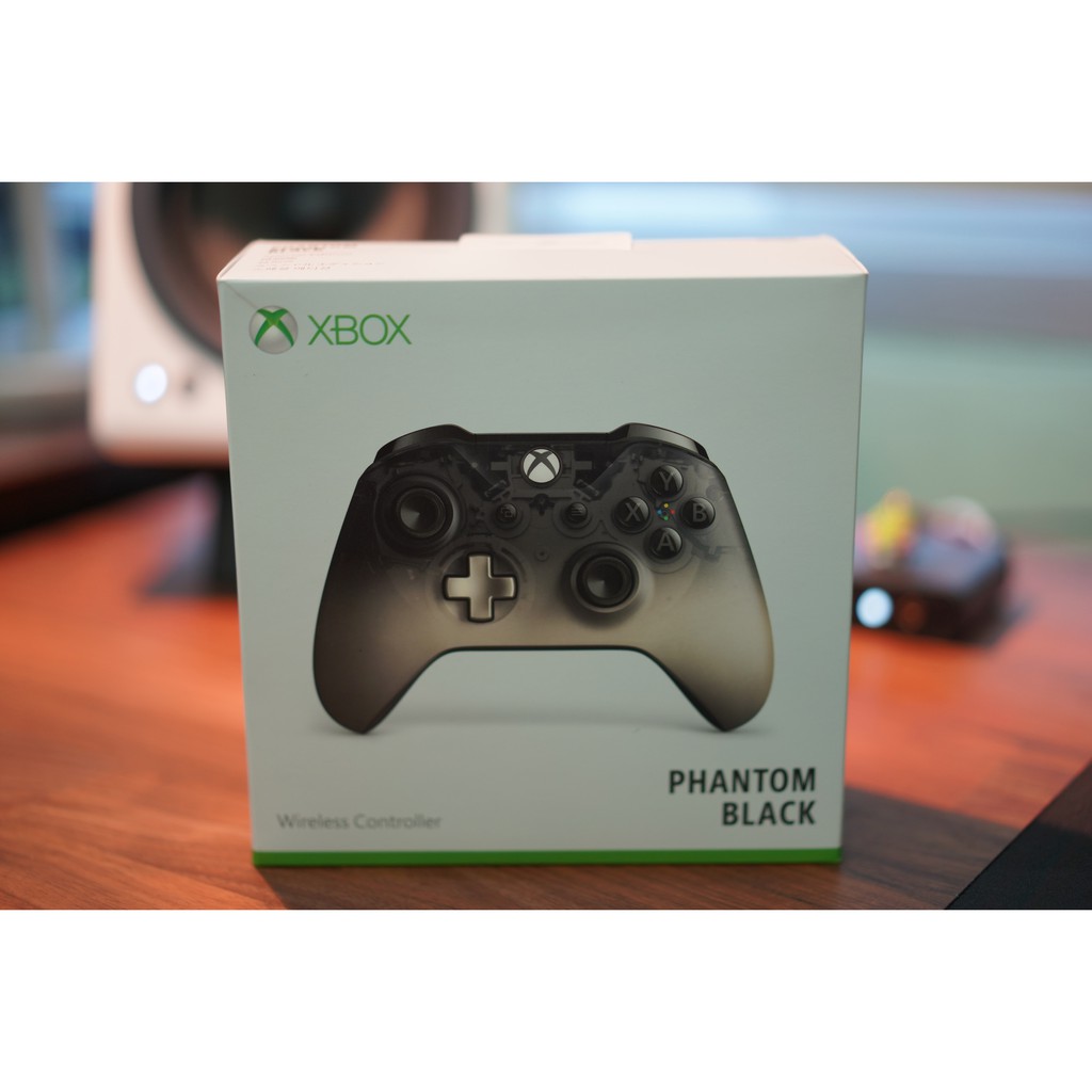 จอยเกม คอนโทรลเลอร์ Xbox One S ของแท้ สี PHANTOM BLACK SPECIAL EDITION (ASIA) มือสองสภาพดี