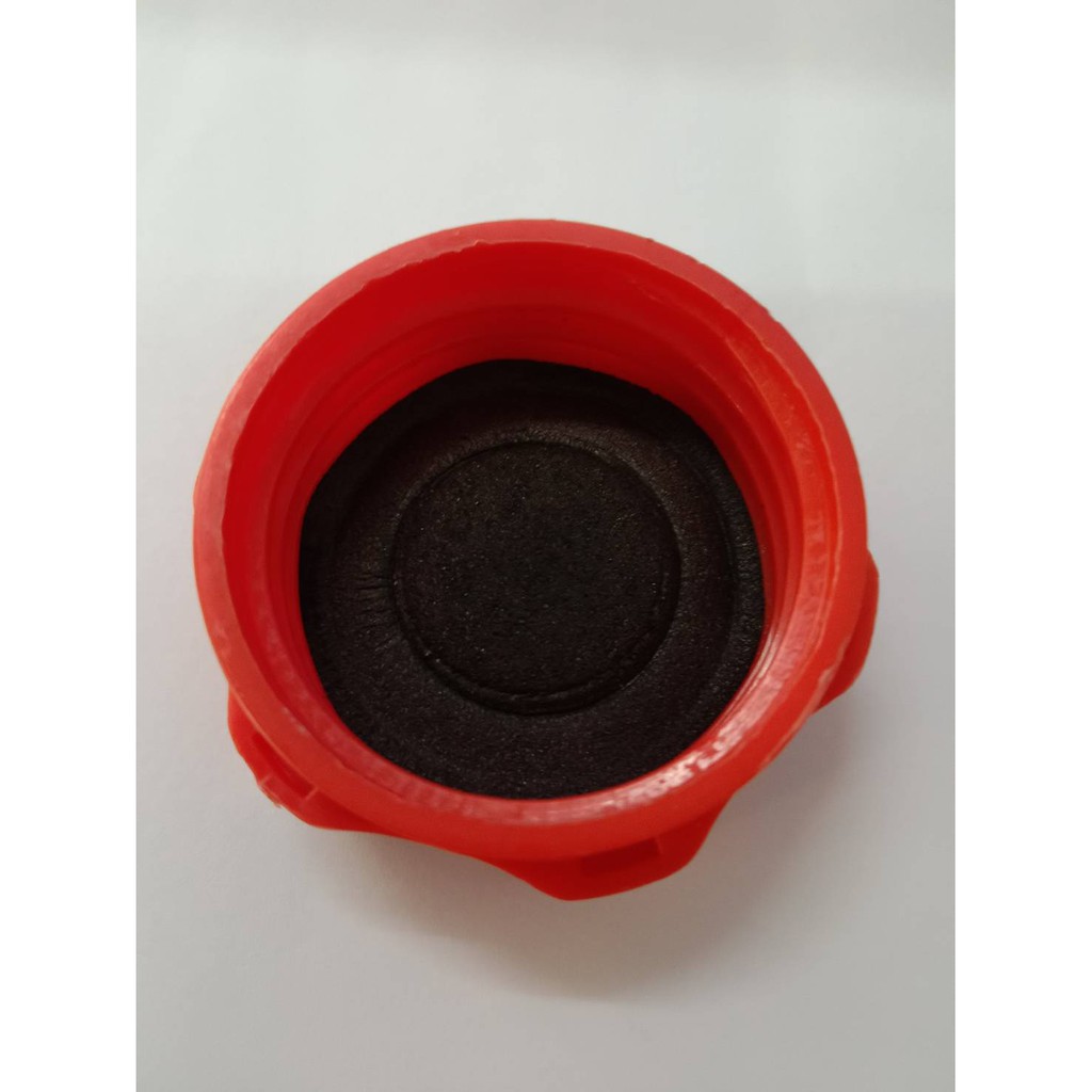 ฝาถ่ายน้ำยา + ปะเก็น อะไหล่ฝาถังน้ำยา ฝาใต้ถังถ่ายน้ำยา (สีแดง)  เครื่องพ่นยา767 - รูปที่ 4