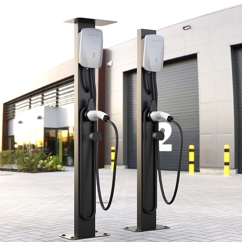 Feyree อุปกรณ์เมาท์ขาตั้งชาร์จยานพาหนะไฟฟ้า แบบติดผนัง สําหรับ Wallbox Type1 Type2