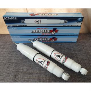 (พร้อมส่ง ถูก ส่งไว!!) TOKICO ALPHA PLUS ชุดโช๊คอัพ ISUZU Dmax 4×4, Hilander, MU-7 ปี 02-11