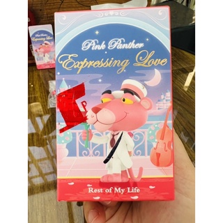 Pink panther งาน pop mart สวย ไม่ได้แกะ เนียบ มาพร้อมกล่อง การ์ด และ accessories เนียบ