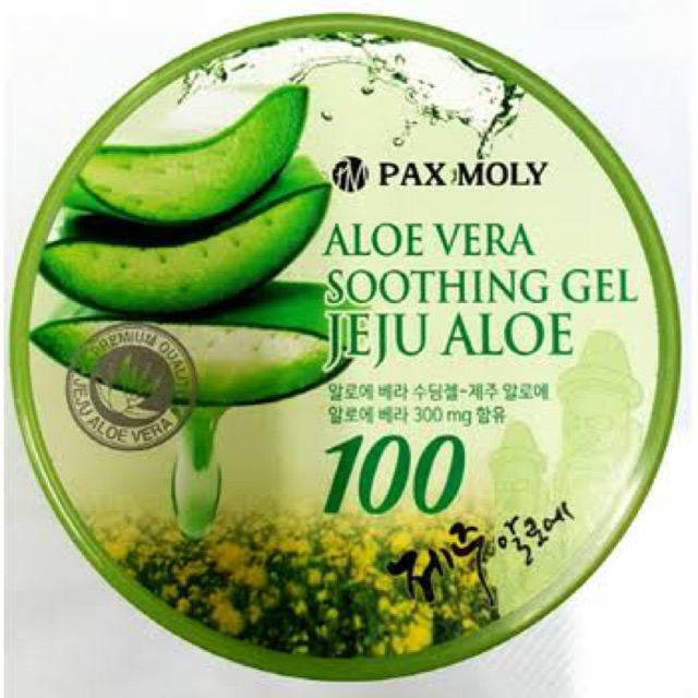 Pax Moly Aloe Vera เจลบำรุงผิวว่านหางจรเข้ 100%