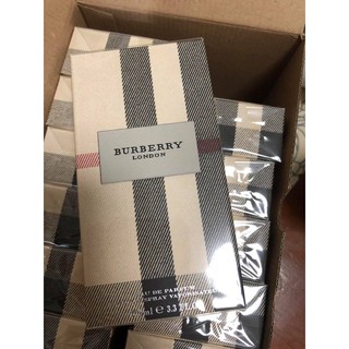 Burberry london ญ edp 100ml. กล่องซีล แท้ 100%