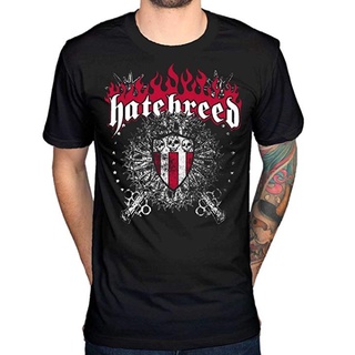 เสื้อยืดลําลอง ผ้าฝ้าย 100% พิมพ์ลายหัวกะโหลก Maces Metalcore Rock ของขวัญวันพ่อ สําหรับผู้ชาย