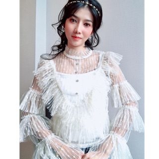 Color (สี) • ครีม /ดำ /ขาว bust (อก) • 32 - 38”