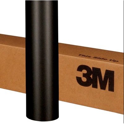 3M Wrap Film series 2080 M12 แท้ 100%  สติ๊กเกอร์ติดรถ สีดำด้าน B9zF