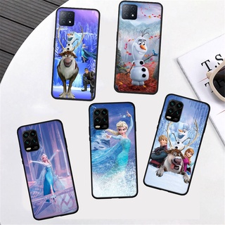 Fl40 เคสโทรศัพท์มือถือแบบนิ่ม ลาย Frozen Elsa Olaf สําหรับ Samsung Galaxy S22 Ultra Plus A03 A33 A53 A73 Core