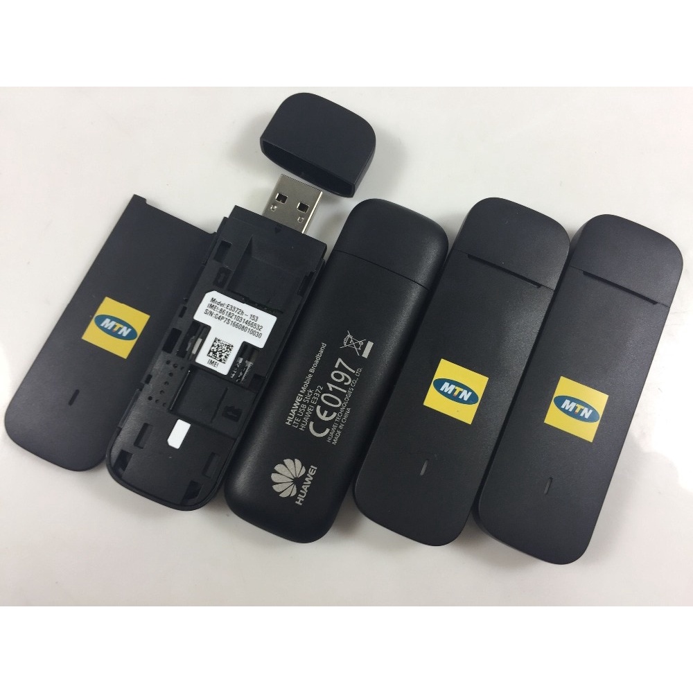 หัวเว่ย E3372 E3372h-153 e3372s-ปลดล็อค153150เสาอากาศ Mpbs 4G LTE USB ...
