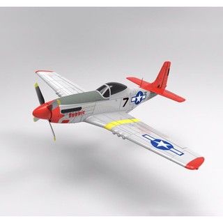 เครื่องบินบังคับวิทยุ MUSTANG P51 RED-TAIL 6CH 3D6G แบตเตอรี่ชาร์ท