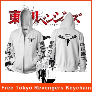 2021 New Anime Tokyo Revengers Team Walhalla/Valhalla 3D พิมพ์ Unisex เสื้อแขนยาว