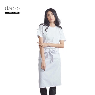 dapp Uniform ผ้ากันเปื้อน แบบครึ่งตัว Boston Long White Chef…
