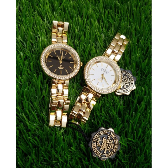 🎊 นาฬิกาข้อมือหญิงแบรนด์แท้ American Eagle แบบตัดข้อตามขนาดข้อมือ  ( พร้อมกล่อง ) Ezy