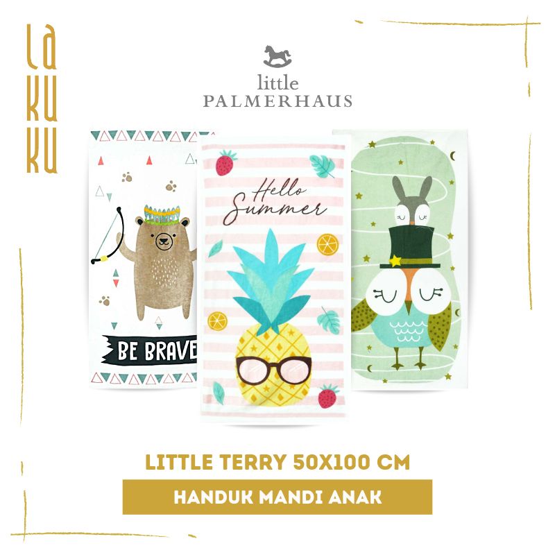 Little Terry Palmerhaus ผ้าเช็ดตัวเด็ก - ผ้าเช็ดตัว Baby 50x100 cm