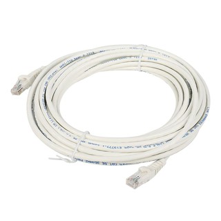 สาย LAN สาย LAN CAT5E LINK US-5020LZ-1 10 ม. สีขาว สายไฟ งานระบบไฟฟ้า LAN CABLE LINK CAT5E US-5020LZ-1 10M WHITE