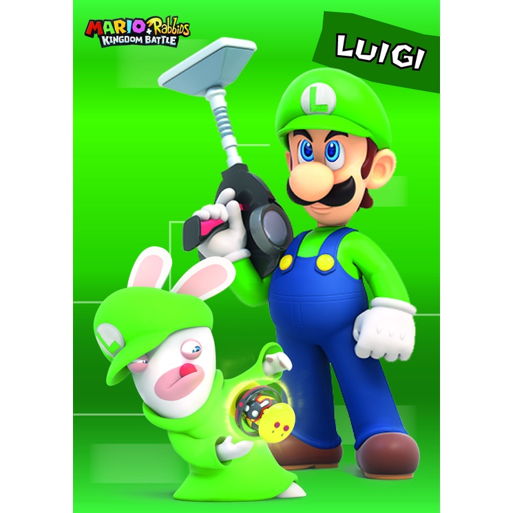 amiibo card Mario Rabbids 4 ใบ tanickovic ThaiPick