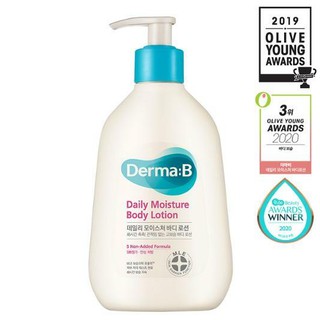 #พร้อมส่ง# DERMA:B Daily Moisture Body Lotion ขนาด 400ml