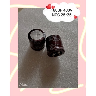 180UF 400V NCC 25*25