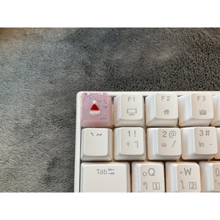 keycap หสวกซานตาครอส ฐานชมพู วิ้งๆ