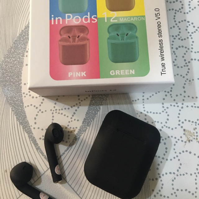 หูฟังไร้สาย. I12 แถมฟรี