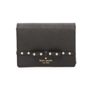 Kate Spade Womens Black Elliott Street Clemy Snap Wallet