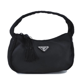 Prada black nylon hobo bag vintage