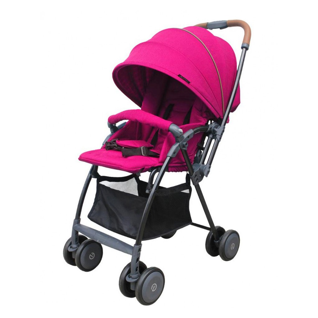 Oyster Air Stroller -Wow Pink color : รถเข็นเด็ก​ Oyster Air สี​ชมพูสดใส​