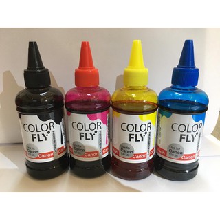 หมึกเติม Canon ขนาด 100 ml. COLOR FLY แท้