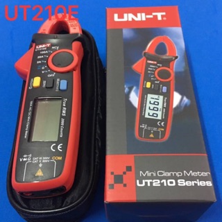 มิเตอร์วัดไฟดิจิตอล UNI-T UT210E mini digital Clamp meter แคลมป์มิเตอร์ วัดแอมป์ได้ทั้งAC/DC