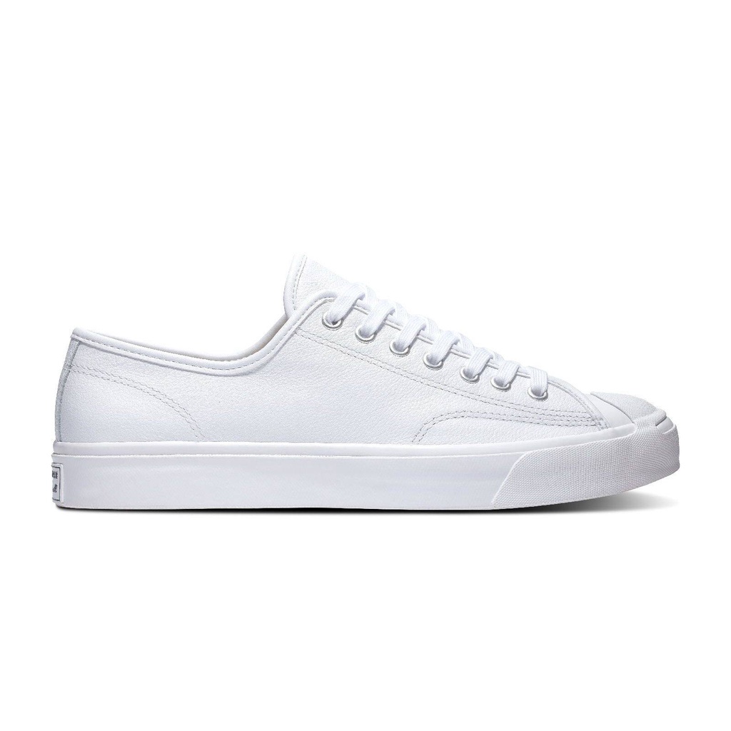 รองเท้าผู้ชาย Converse Jack Purcell Foundational Leather ของแท้ รองเท้าผ้าใบคลาสสิก รองเท้าธุรกิจลำล