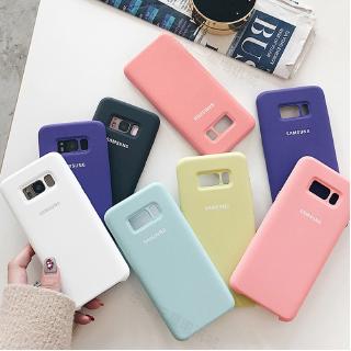 Samsung Official liquid silicone Samsung Galaxy S8 Plus original slim soft back cover S8 S8+ protection Casing