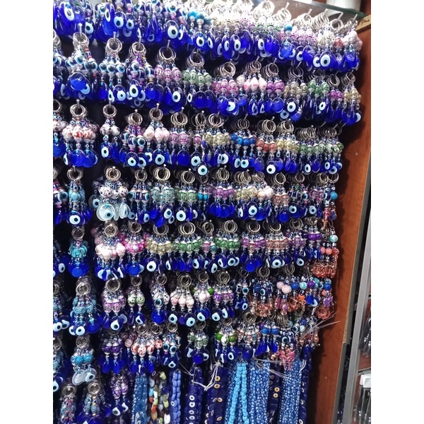 พร้อมส่ง Nazar (amulet) พวงกุญแจ Evil eye 🧿 ของแท้จากตุรกี Evil eyes ทำจากแก้ว งาน Hand made