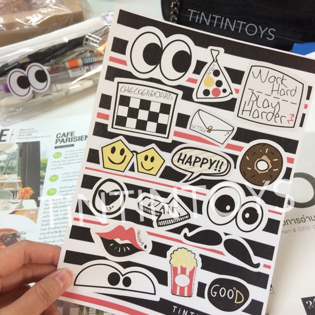 Sticker แปะได้ทุกที่ กันน้ำ100%