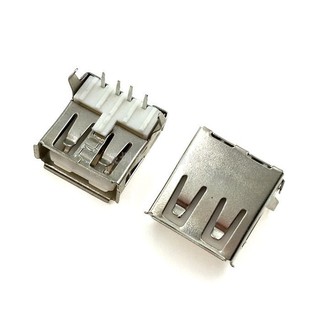 USB ปลั๊กตัวเมีย 4 PIN 90 องศา