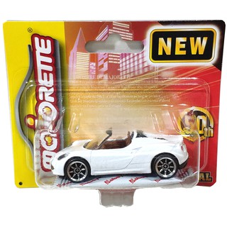 รถเหล็ก Majorette Alpha Romeo 4C Spider White