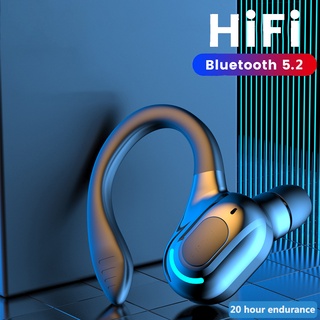 F8 TWS หูฟังบลูทูธ 5.2 ไร้สาย HIFI แฮนด์ฟรี หูฟังตะขอ กันน้ํา พร้อมไมโครโฟน HD สําหรับสมาร์ทโฟนทุกรุ่น