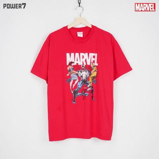 Power 7 Shop เสื้อยืดการ์ตูน มาร์เวล ลิขสิทธ์แท้ MARVEL COMICS  T-SHIRTS (MVX-003)