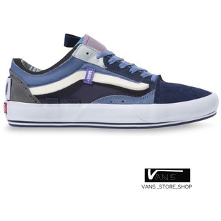 VANS OLD SKOOL CAP DRESS BLUES CORONET BLUE SNEAKERS สินค้ามีประกันแท้