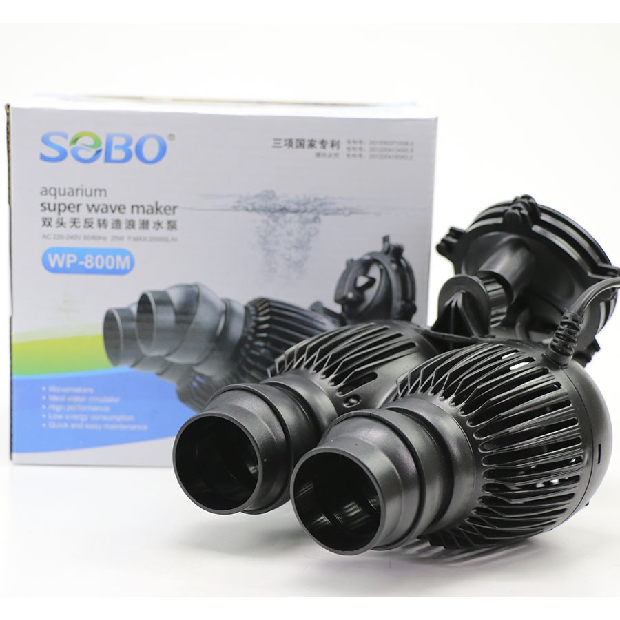 Sobo WP 800M เครื่องเป่าลม, เครื่องทําคลื่นตู้ปลา |Wp 200M - WP 300M - WP 400M - WP 800M