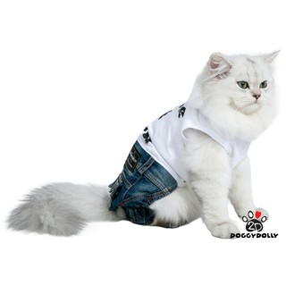 Pet clothes เสื้อผ้าแฟชั่น เสื้อผ้าสัตว์เลี้ยง เสื้อผ้าสุนัข เสื้อหมาแมว ชุดกางเกง  C225