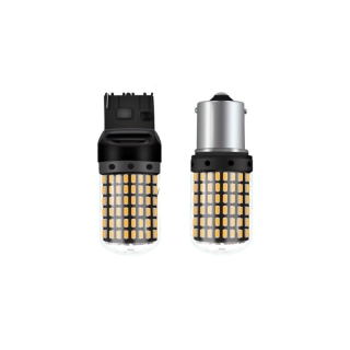โปรโมชั่น : 1 หลอด 144 โคมไฟถอดรหัส LED anti-flash 1156 T20 7440 7443 1157 ไฟเลี้ยวสัญญาณไฟเลี้ยวคงที่สัญญาณ 1156 T20 1157 7440 ไฟเลี้ยวคงที่ 12 V-36 V PY21W P21W