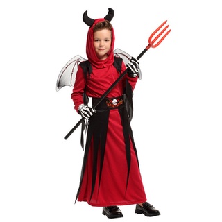 7C234 ชุดเด็ก ชุดปีศาจ ชุดเดวิล ชุดฮาโลวีน Children Devil Halloween Costumes