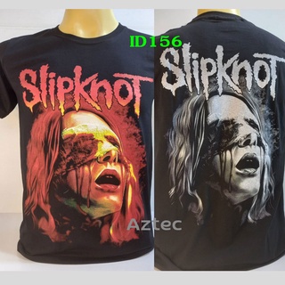 เสื้อวง Slipknot เสื้อวินเทจ เสื้อยืดคอกลม ผ้าcotton ใส่สบาย ลายวินเทจ ใส่ได้ทั้งชายหญิง (id156)