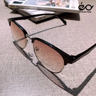 Optical Plus แว่นสายตายาว Glasses เลนส์สีชา แว่นตากันแดด กรอบแว่นสายตา 5206LensTea
