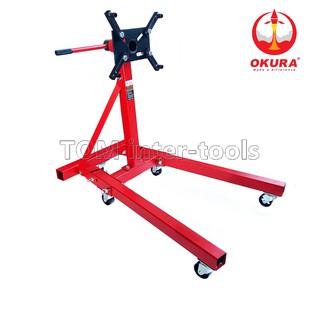 แท่นประกอบเครื่อง ซ่อมเครื่อง Okura รุ่น OK-2ES งานหนา แท่นประกอบเครื่องยนต์