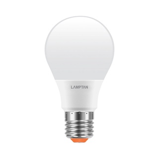 Therichbuyer  หลอดไฟ LED 9 วัตต์ Daylight LAMPTAN รุ่น BULB (แพ็ค 6 หลอด)