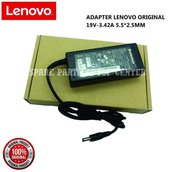 LENOVO ADAPTER 19V 3.42A 3.42A 5.5 2.5 mm ORIGINAL 3000 G230 G230G G400 G410 G430 G430A G430L G430M