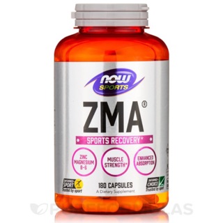 Now Foods Sports, ZMA, Sports Recovery, 90&amp;180 Capsules