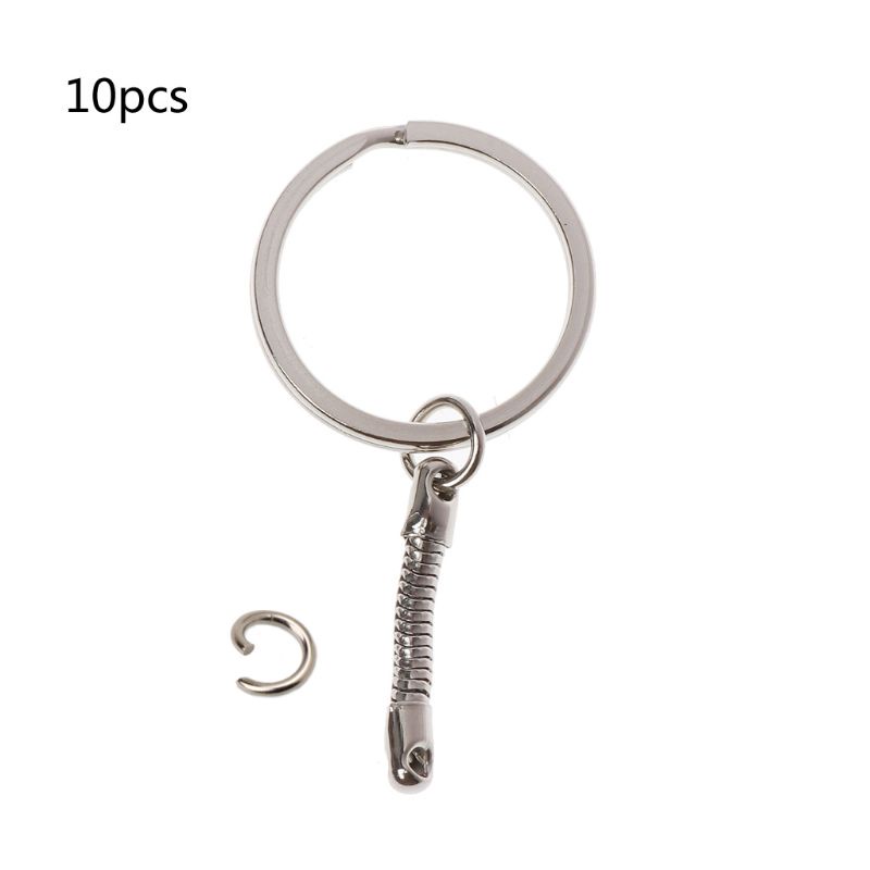 SUIT 10 Pack Key Chain Snake Chain Key Rings Snake Chain Key Rings ผลการค้นหาเครื่องประดับ